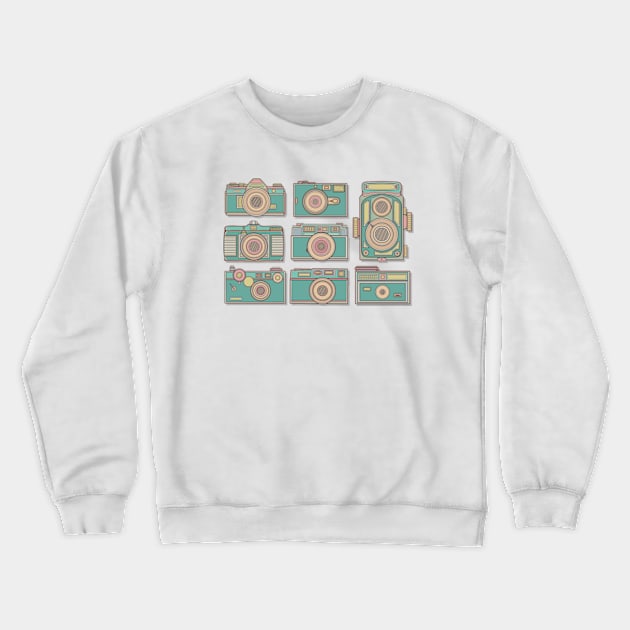 Elegant Classic Camera Crewneck Sweatshirt by milhad